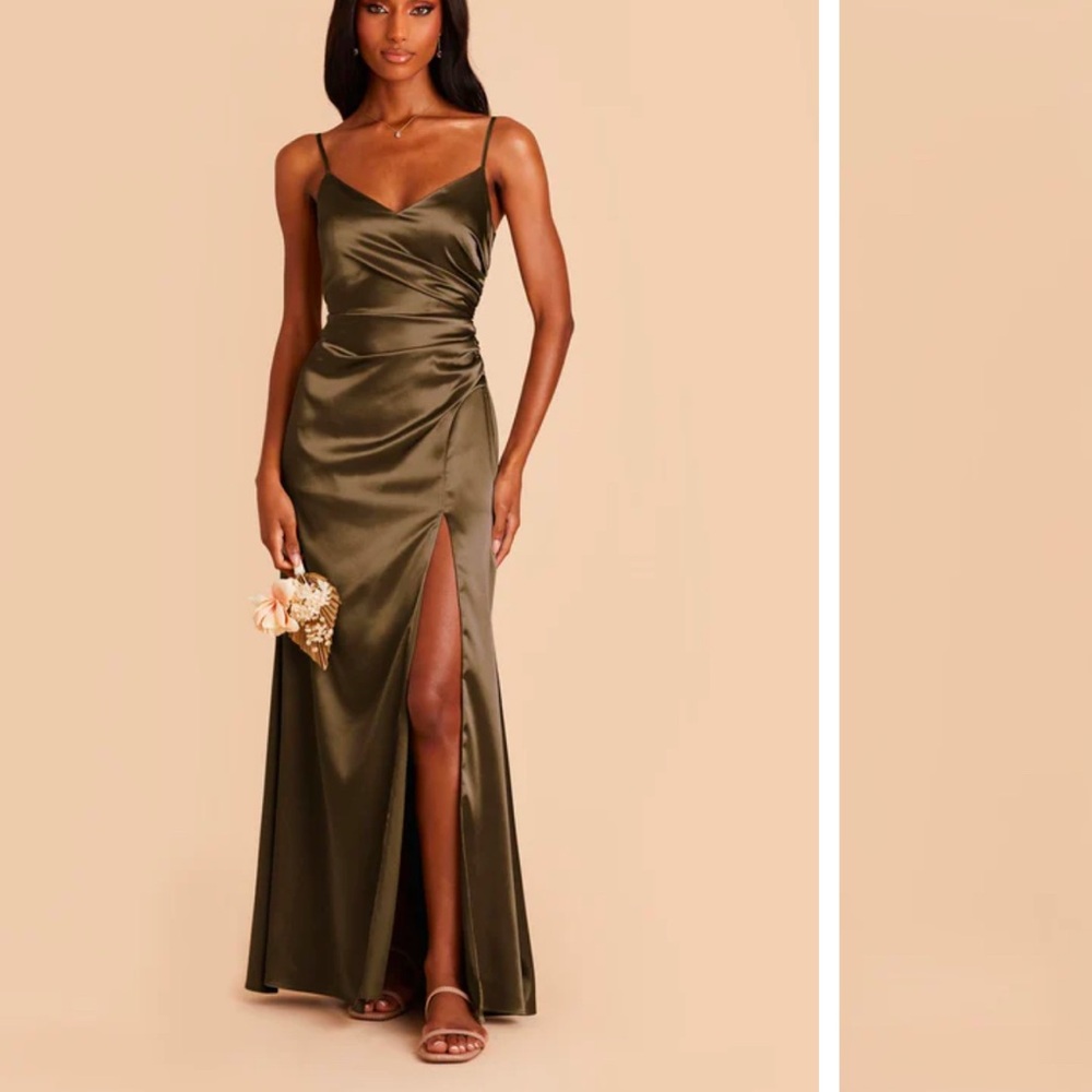 Birdy Grey Gold Maxi Gown Sleeveless V-Neck